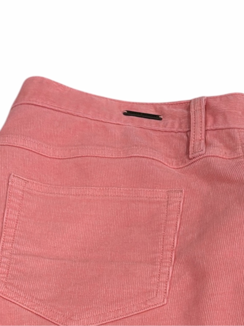 Carve Designs Oahu Organic Cotton Corduroy Shorts Pink Fuchsia Raw Hem Size 12 - Picture 4 of 6